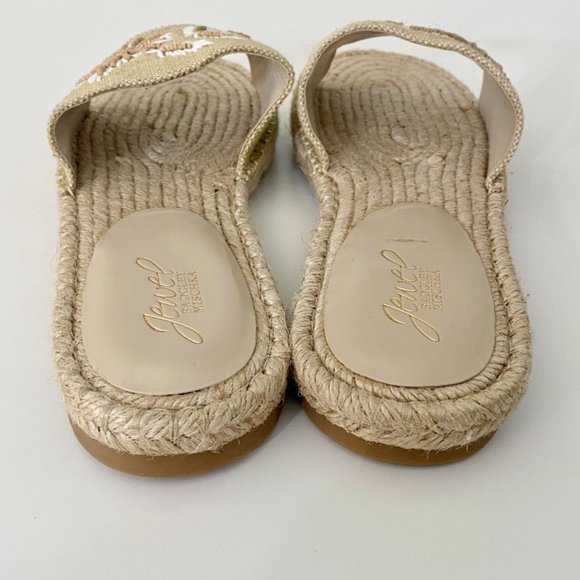 Jewel By Badgley Mischka Embroidered Espadrille - Picture 4 of 7